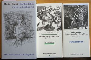 Lot 3459, Auction  118, Gorki, Maxim und Hirsch, Karl-Georg, Das blaue Leben und andere Erzählungen (und Beigaben)