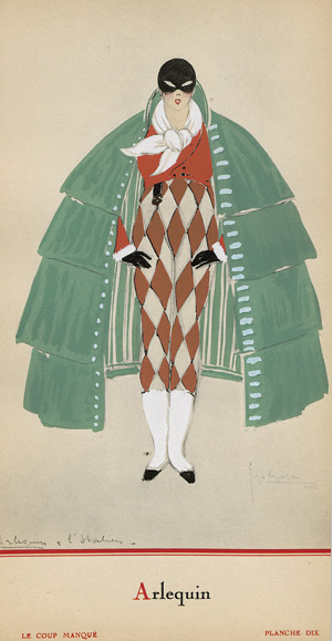 Lot 3592, Auction  118, Lepape, Georges, Costumes de théâtre ballets & divertissements