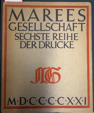 Lot 3609, Auction  118, Marées-Gesellschaft, Sechste Reihe, von R. Sintenis signiert