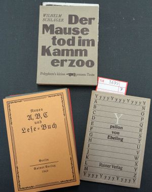 Lot 3699, Auction  118, Rainer Verlag, Konvolut von 4 Werken auas dem Rainer Verlag und Beigaben