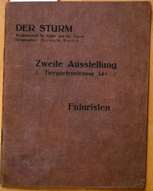 Lot 3781, Auction  118, Futuristen, Die und Sturm, Der, Die Futuristen