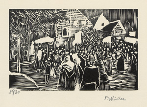 Lot 3819, Auction  118, Wimmer, Paula - Illustr., Gedenkmappe für Alfred Kubin