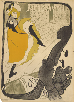 Lot 3854, Auction  118, Toulouse-Lautrec, Henri de, Jane Avril