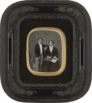 Los 4028 - Daguerreotypes - Portrait of a mother and son - 0 - thumb
