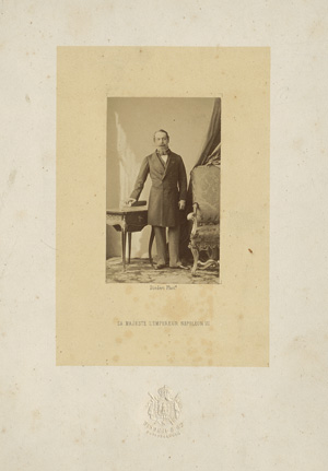 Lot 4033, Auction  118, Disderi, André Adolphe-Eugène, Studio portrait of Napoleon III