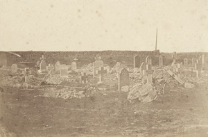 Lot 4077, Auction  118, Robertson, James, British cemetery near Sevastopol, after the Crimean War