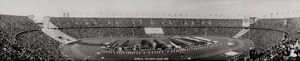 Lot 4286, Auction  118, Olympic Games, Berlin 1936, Panoramic view of the Olympic stadium during the XI Olympic games in Berlin