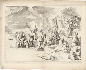 Los 5012 - Audran, Gérard - Die Sintflut; Moses teilt das Rote Meer - 0 - thumb