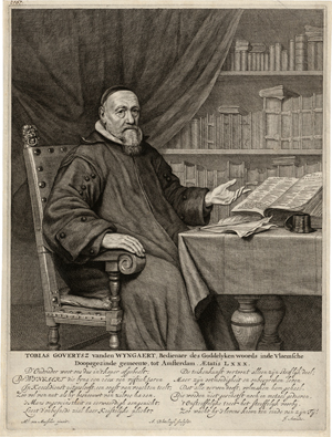Los 5027 - Blooteling, Abraham - Bildnis des Predigers Tobias Govertsz, van den Wyngaert - 0 - thumb