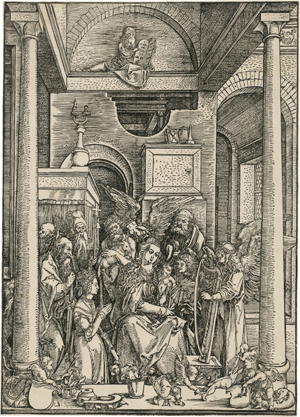Lot 5058, Auction  118, Dürer, Albrecht, Mariens Verehrung