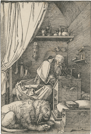 Lot 5061, Auction  118, Dürer, Albrecht, Hieronymus in der Zelle