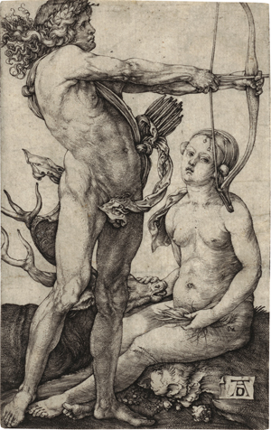 Lot 5072, Auction  118, Dürer, Albrecht, Apollo und Diana