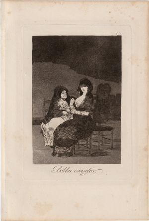 Lot 5236, Auction  118, Goya, Francisco de, Bellos consejos