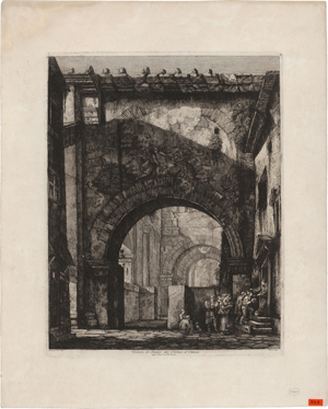 Lot 5338, Auction  118, Rossini, Luigi, Drei Ansichten von Rom