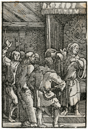 Lot 5401, Auction  118, Altdorfer, Albrecht, Christus vor Kaiphas; Die Handwaschung des Pilatus