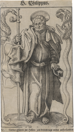 Lot 5440, Auction  118, Cranach d. Ä., Lucas, Der hl. Philippus 