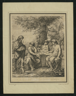 Lot 5444, Auction  118, Denon, Baron Dominique-Vivant, Abraham und die drei Engel