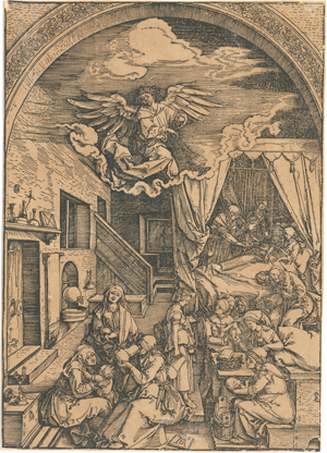 Lot 5448, Auction  118, Dürer, Albrecht, Die Geburt Mariens