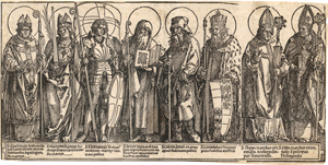 Lot 5450, Auction  118, Dürer, Albrecht, Die (acht) Schutzheiligen von Österreich