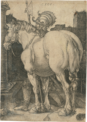 Lot 5452, Auction  118, Dürer, Albrecht, Das große Pferd