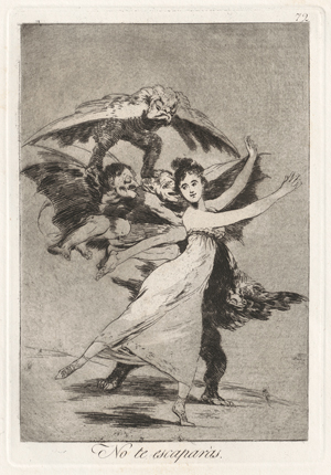 Lot 5472, Auction  118, Goya, Francisco de, No te escaparás