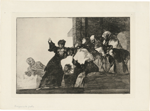 Lot 5474, Auction  118, Goya, Francisco de, Disparate pobre (Arme Torheit)