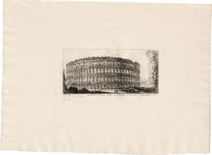 Lot 5575, Auction  118, Piranesi, Giovanni Battista, Anfiteatro Flavio detto il Colosseo in Roma; Anfiteatro di Verona
