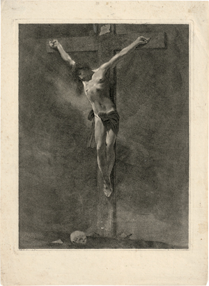 Lot 5579, Auction  118, Pitteri, Marco Alvise, Christus am Kreuz