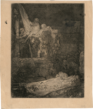 Lot 5586, Auction  118, Rembrandt Harmensz. van Rijn, Die Kreuzabnahme bei Fackelschein