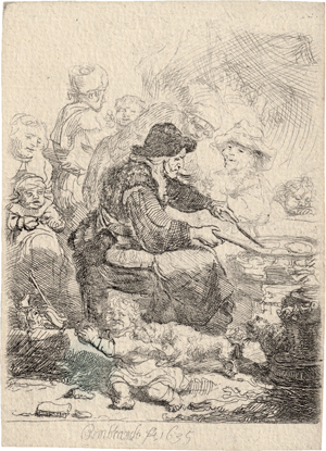 Lot 5588, Auction  118, Rembrandt Harmensz. van Rijn, Die Pfannkuchenbäckerin