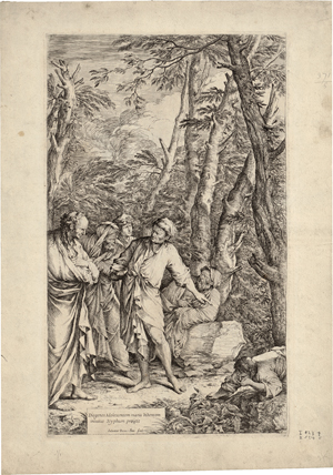 Lot 5599, Auction  118, Rosa, Salvator, Diogenes, seinen Trinkbecher wegwerfend