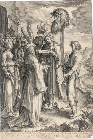 Lot 5602, Auction  118, Saenredam, Jan, David mit dem Haupt Goliaths