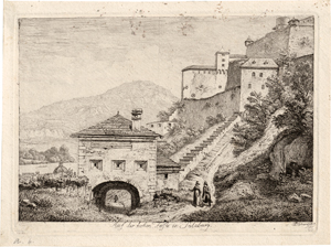 Lot 6351, Auction  118, Erhard, Johann Christoph, Auf der hohen Feste in Salzburg