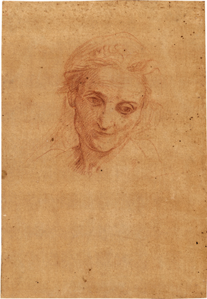 Lot 6660, Auction  118, Batoni, Pompeo, Bildnis einer Frau mit gesenktem Blick