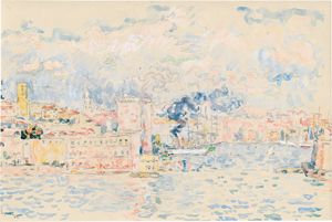 Lot 6791, Auction  118, Signac, Paul, Le port de Marseille