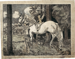 Lot 6803, Auction  118, Thoma, Hans, Der junge Dichter (Page mit Pferd)