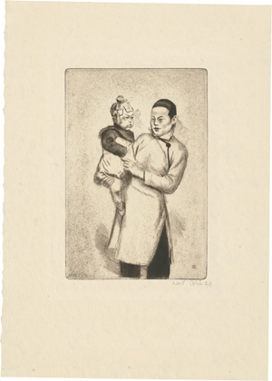 Lot 7163, Auction  118, Orlik, Emil, Chinesische Mutter mit Kind 