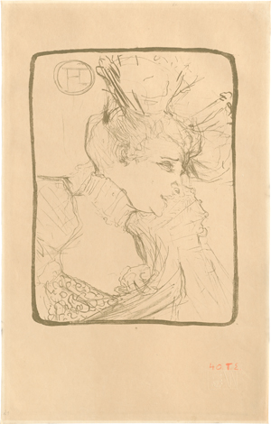 Los 8000 - Toulouse-Lautrec, Henri de - Mademoiselle Marcelle Lender, en buste  - 0 - thumb