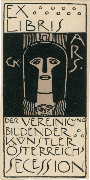 Los 8004 - Klimt, Gustav - Ex libris der Vereinigung bildender Künstler Österreichs Secession - 0 - thumb