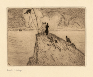 Los 8028 - Feininger, Lyonel - Ohne Titel (Figures on a Cliff) - 0 - thumb