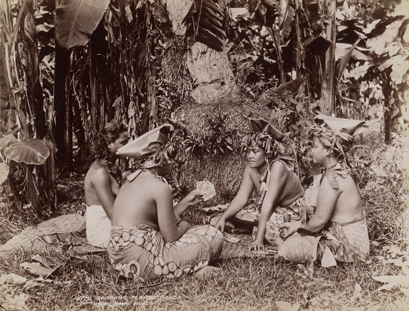 Lot 4030, Auction  118, Davis, John, Samoan's playing cards