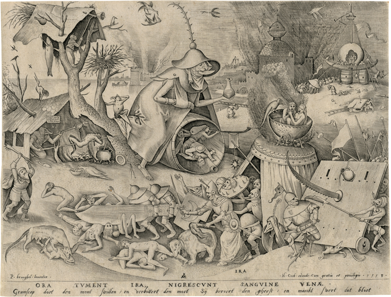Lot 5034, Auction  118, Bruegel d. Ä., Pieter - nach, Ira - Zorn