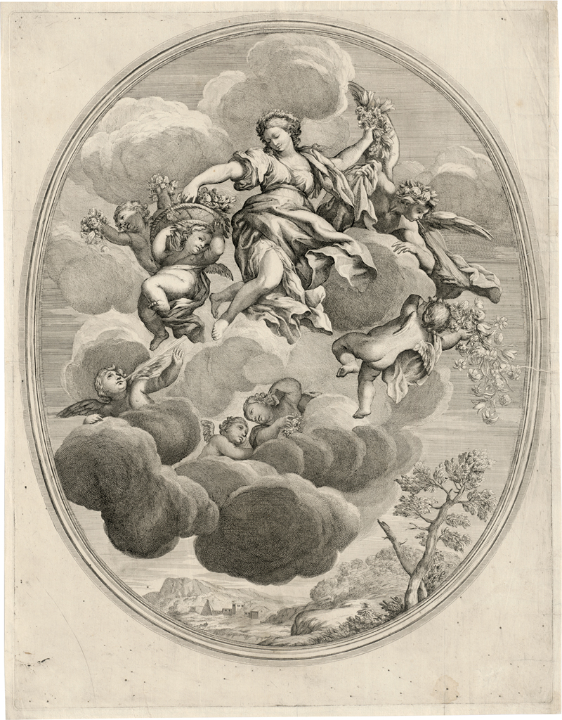Lot 5515, Auction  118, Italienisch, um 1650. Flora und Zephyr