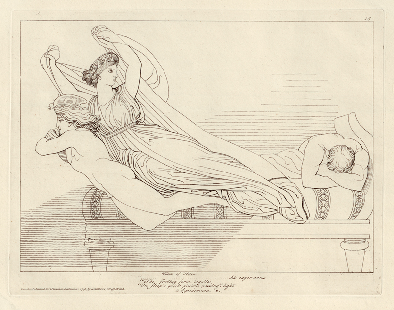 Lot 6309, Auction  118, Flaxman, John, nach. Compositions from the Tragedies of Aeschylus