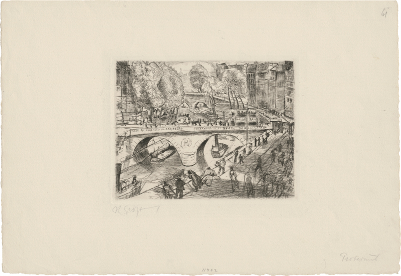 Lot 7082, Auction  118, Großmann, Rudolf, Blick aus dem Atelier Matisse, Paris