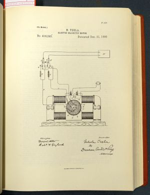 Lot 372, Auction  119, Tesla, Nikola und Popovic, Vojin, Tribute to Nikola Tesla