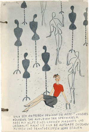 Lot 485, Auction  119, Wolff, Imrgard, "Modisches Bilderbuch Weihnachten 1955". Deutsche Handschrift