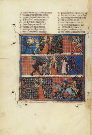 Lot 1382, Auction  119, Breviari d'amor de Matfre Ermengaud, Ms. prov. Fr. Fv. XIV1 der Russischen Nationalbibliothek