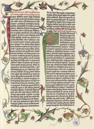 Lot 1519, Auction  119, Gutenberg, Johannes, Biblia latina. Burgos Expl. Nr. 408 Burgos, Biblioteca Pública del Estado