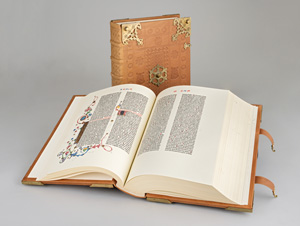 Lot 1520, Auction  119, Gutenberg, Johannes, Biblia latina. Johannes Gutenbergs zweiundvierzigzeilige Bibel. Faksimile-Ausgabe 